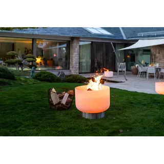 QFlame Feuerschale Set Classic Concrete Ø 71 cm