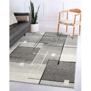 The CarPET Pearl Kurzflorteppich 120 x 160 cm Grau