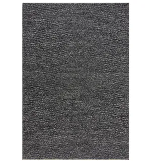 KADIMA DESIGN Medway Wollteppich 160 x 230 cm Anthrazit