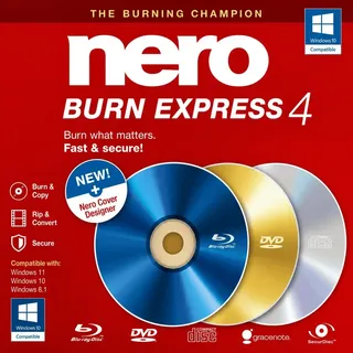 Nero Burn Express 4, 1 User, Win