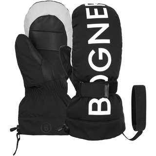 Skihandschuhe BOGNER "Orella" Gr. 8, schwarz-weiß (schwarz, weiß) Damen Handschuhe Sporthandschuhe