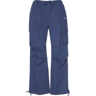 Stoffhose KARL KANI "Karl Kani Herren", Herren, Gr. XS, US-Größen, blau (navy), 100% Baumwolle, relaxed fit, Hosen Stoffhose