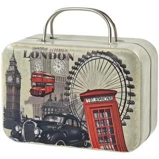 Hpbaggy Mini-Reisekoffer,Deko-Koffer,Geldgeschenk Verpackung Hochzeit und Reisegutscheine,Geschenkkoffer Reiseerinnerungen,Geldgeschenke Reise,7,5 x 5,5 x 3,5 cm