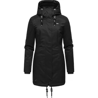Ragwear Winterjacke "Tunned", Damen, Gr. XL (42), schwarz, Außenmaterial: 100% Polyester. Innenfutter: 100% Polyester.