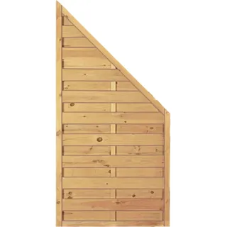 Tetzner & Jentzsch Sichtschutzelement 90 x 180/90 cm Grün Holz