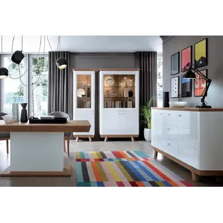 JVmoebel Sideboard 41 x 92 x 168 cm Weiß