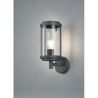 Trio Außenwandleuchte Aluminium 14,5x32,5 cm inkl. E27 LED anthrazit
