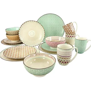 CreaTable Mandala Kombiservice 16-tlg.