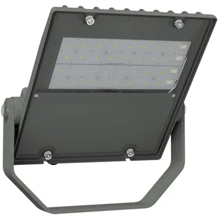 Schuch Außenstrahler Aluminium 34-70W 5250-9600lm inkl. Bewegungsmelder grau