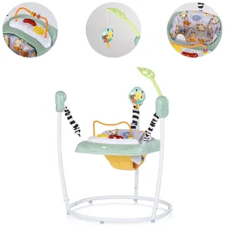 Chipolino Hopser Jumpy Car Musik Licht Hängespielzeug Musikpanel verstellbar grün