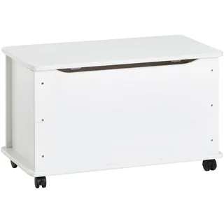 Idimex Spielzeugtruhe Elisa 73 x 45 x 40 cm Kiefer massiv weiß