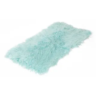 Reissner Lammfelle Tibet Lammfell Auflage TP1 60x120cm Farbe hell blau JAY06 TP1