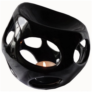 Zen'Arôme - Duftlampe Spring aus Keramik - Duftbrenner für Ätherische Öle, Duftwachs, Schmelzwürfel - Verbreitung durch Sanfte Wärme - Aromatherapie - für Dekoration & Therapie