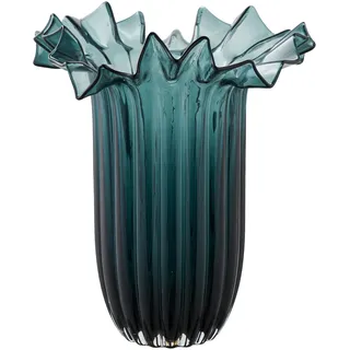 Vase Dunkelgrün