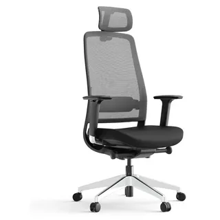 Yaasa Chair Expert Netzrücken Schwarz