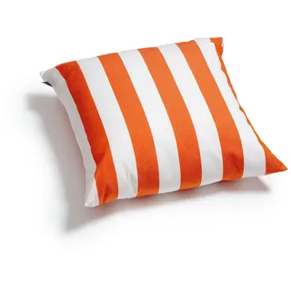 Jan Kurtz Möbel Kissen Somnia Streifen weiß/orange, Designer Jan Kurtz, 48x15x48 cm