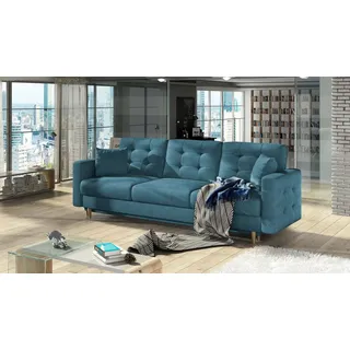 MF Design 3-Sitzer Thor, mit Bettfunktion grün