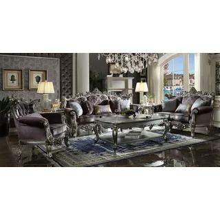 JVmoebel Big-Sofa Klassische Wohnlandschaft in Lila mit luxuriöser Polsterung, Made in Europa lila