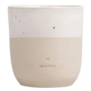 Eulenschnitt Becher Mama 0,32 l Schwarz
