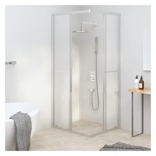 vidaXL Duschkabine ESG Matt 90x70x180 cm