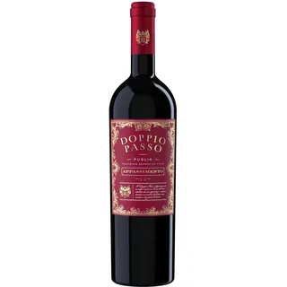 Doppio Passo Appassimento, Rotwein aus Italien (1 x 0,75l) (Packung mit 6)
