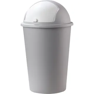 Home4You Mülleimer 50 l Grau