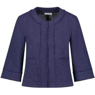 GERRY WEBER Damen 130040-31285 Blazer, Blueberry, 38 - 38