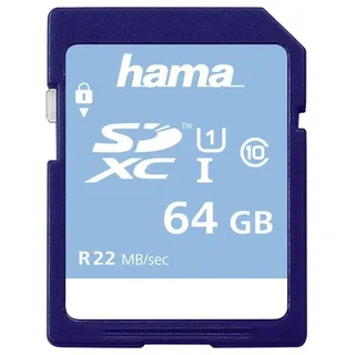 Hama SDXC 64GB Class 10 22MB/s UHS-I
