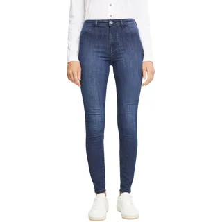 ESPRIT Damen Jeggings Skinny Fit Jeans, 901/Blue Dark Wash - New, 26W / 30L - 26W / 30L