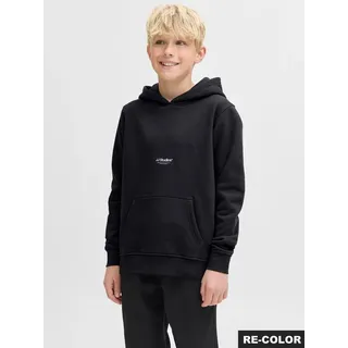 Jack & Jones Junior Kapuzenpullover in Black | Gr.: 152