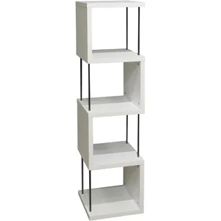 mömax Mäusbacher Standregal 33 x 33 x 126 cm Weiß