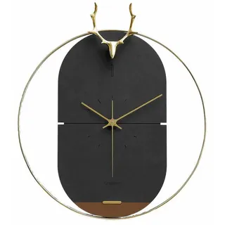 ONZENO Wanduhr 50,8 cm 1.45 schwarz