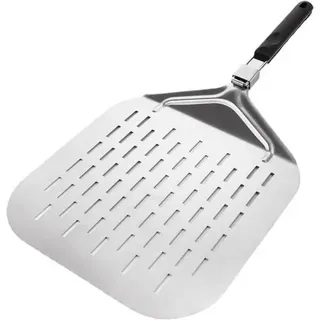 Pizzaschieber Edelstahl Faltbar Perforiert Pizza Schieber 32,7 x 6 x