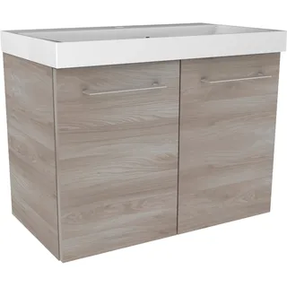 Fackelmann Waschbeckenunterschrank Lima Steinesche 60 cm