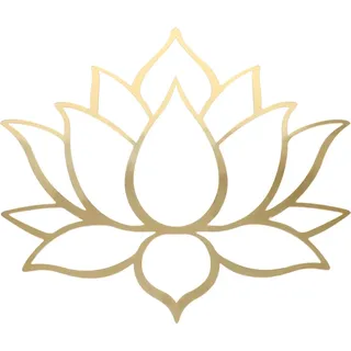 UPKOCH Lotus Wandtattoo Spiegel Aufkleber 3D Acryl Wanddekoration Selbstklebend Für Wohnzimmer Schlafzimmer Yoga Mandala Hindu Kunst 12X10 Zoll