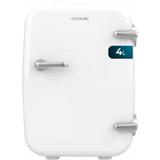 Cecotec Bolero MiniCooling 4L Habana Retro-Mini-Kühlschrank White (4 l, 280 mm hoch, Weiß)