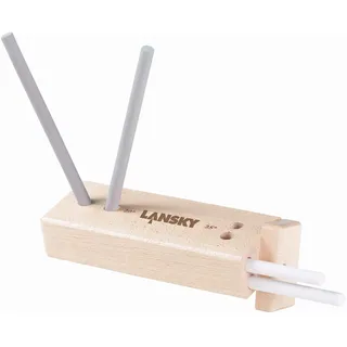 Lansky Messer-zubehör Deluxe Abziehset Keramik-Stäbe mittel und fein Länge: 15.0 cm, 293100