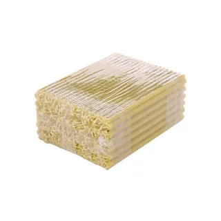NKlaus 975g (ca. 250 St.) Kerzen 100% Bienenwachs premium Qualität Ritualkerzen - Dünne Bienenwachskerzen - Gelb Altarkerzen 36295