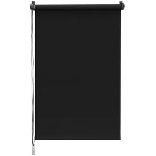 Sekey Seitenzugrollo 60 x 130 cm / Fenstergröße (Velux) schwarz
