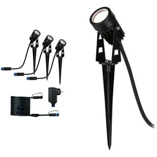 Paulmann Plug & Shine Starterset 26 cm 3-tlg. 94373