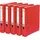 DIN A4 50 mm rot 5 St.