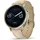 41 mm Beige/Lunargold Leder Armband Sand