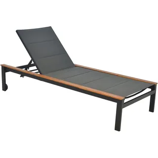 MX Gartenliege Paxos Poolliege Relaxliege Aluliege Strandliege Sonnenliege Liege