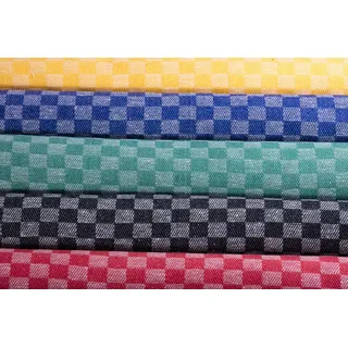 8er Pack verschiedene Farben + Farbmix Grubentücher/Geschirrtücher/Putztücher/Trockentücher Halbleinen/ 55%Leinen45%Baumwolle Größe: ca. 50x100cm CA054 (2xgrün, 2xgelb, 2xschwarz, 2xblau)