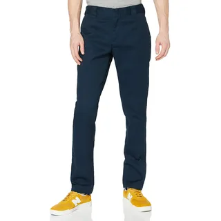 Dickies Slim Fit Work Pant Herren Hose, blau - Herstellergröße: 30/32