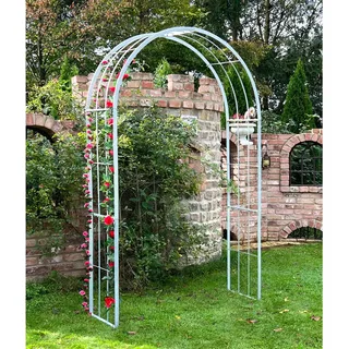 DanDiBo Ambiente Rosenbogen 140 x 0 x 0 cm Silber