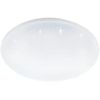 EGLO connect.z Smart Home LED Bad Deckenleuchte Totari-Z, ZigBee, App und Sprachsteuerung Lichtfarbe einstellbar dimmbar, Sternenhimmel Deckenlampe Badezimmer, IP44
