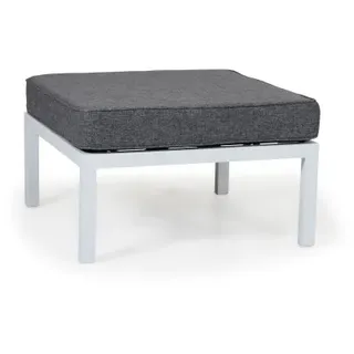 Brafab Gartenhocker Weldon 70 x 70 x 70 cm Weiß