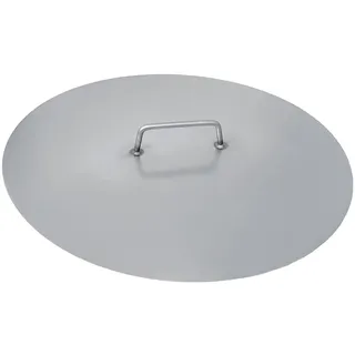 Czaja Feuerschalen® Deckel für alle Feuerschalen ; einfaches Ablöschen der Feuerschale ohne Wasser und zum Schutz vor Regen (Edelstahl, Ø 60 cm)