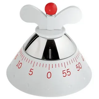 Alessi Kitchen Timer Kurzzeitmesser weiß